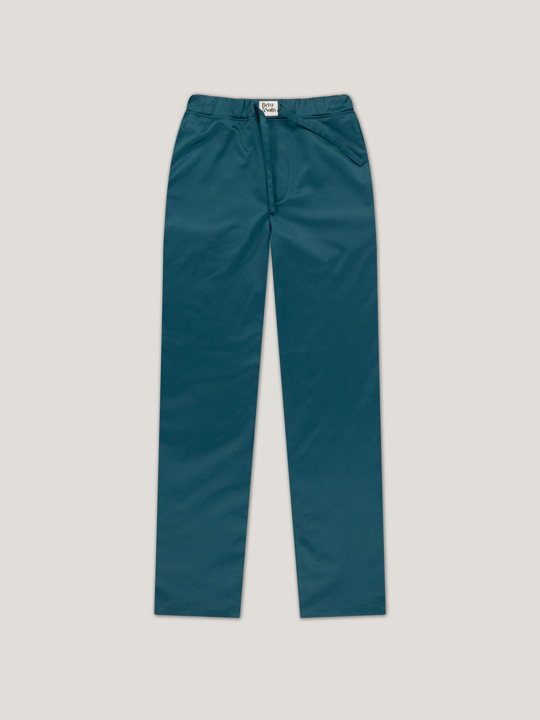 Deep Sea Satinhose petrolblau