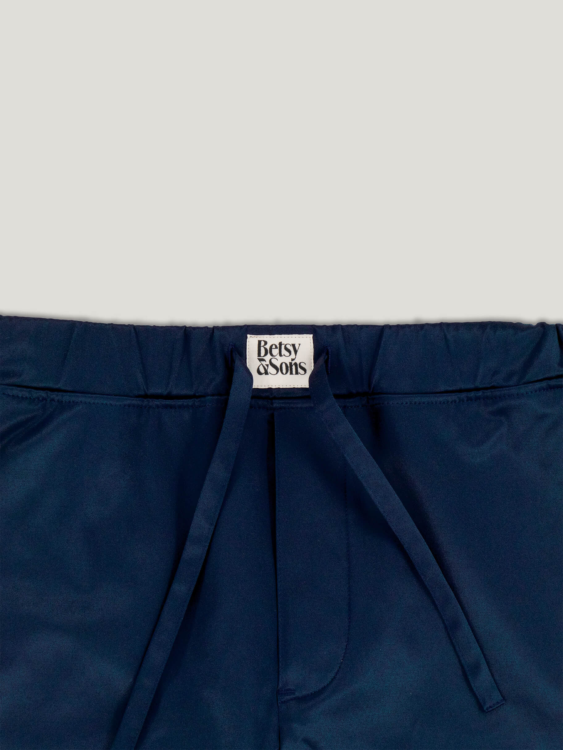 Blaue Satinhose Betsy and Sons