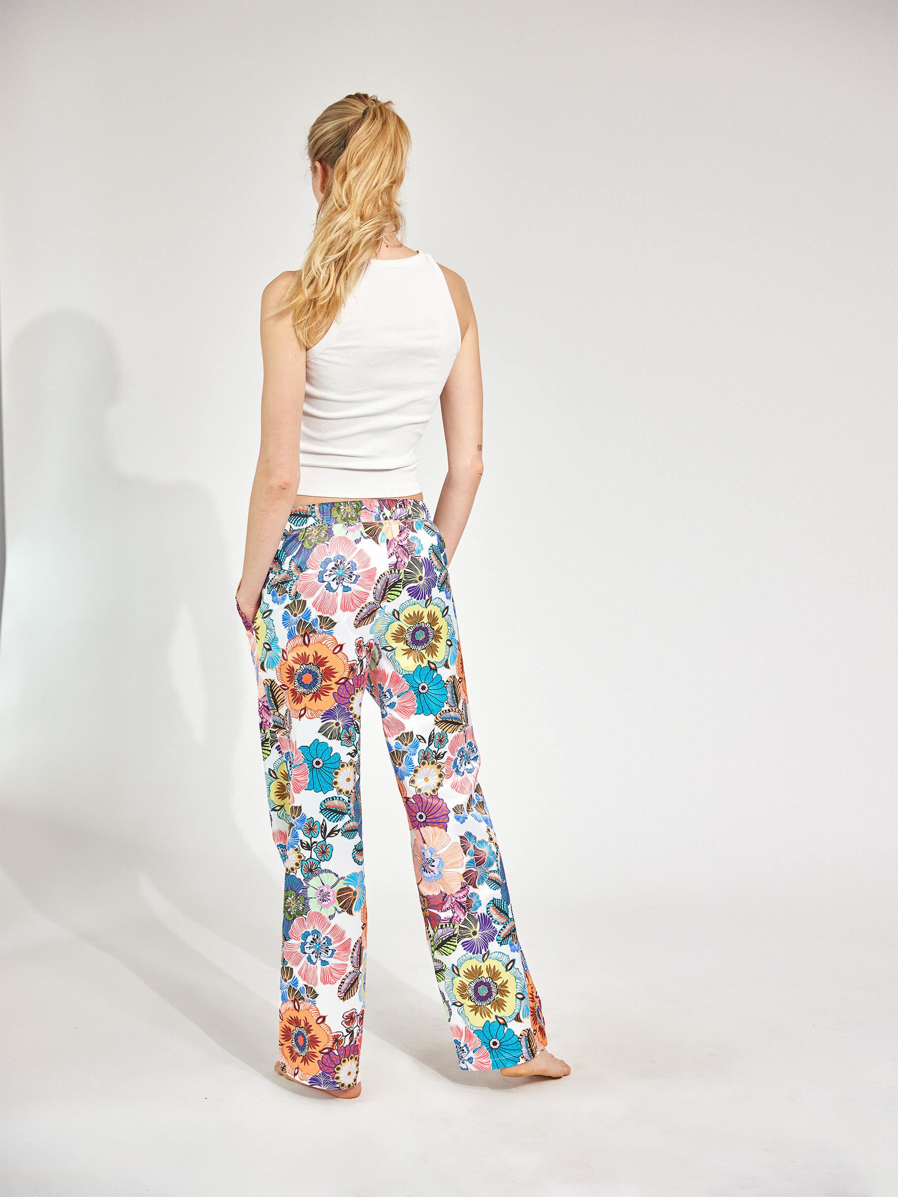 Flower Tantra Satinhose Unisex Fit