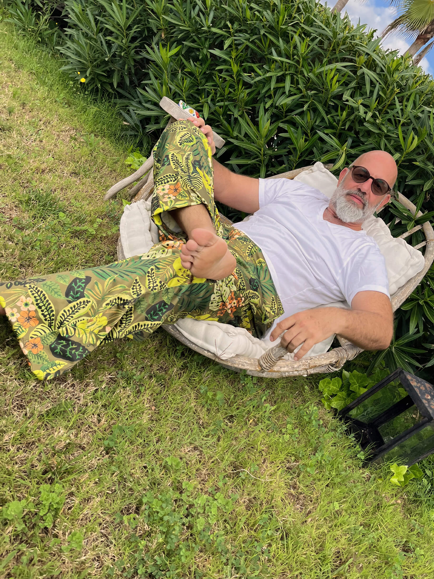 Quincy Jungle Casualstyle Satinhose