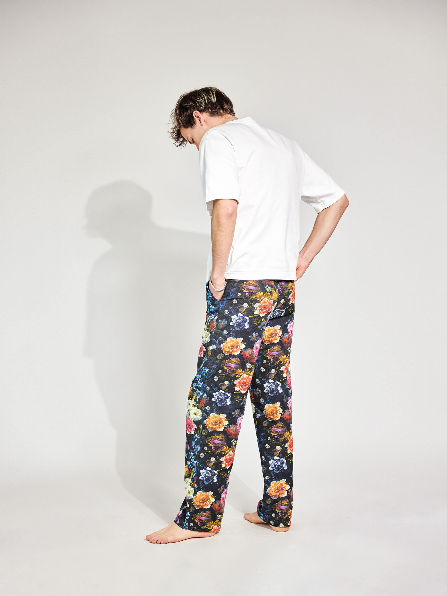 Night Blossom Casualstyle Baumwollhose