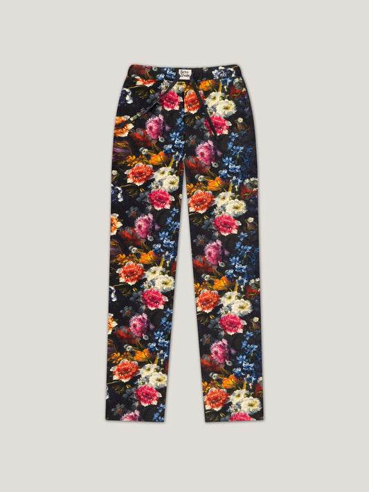 Night Blossom Unisex Baumwollhose