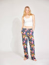 Night Blossom Hose mit Blumen-Print
