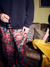 Power Paisley Satinhose Bootcut Fit