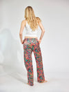 Power Paisley Bootcut Satinhose