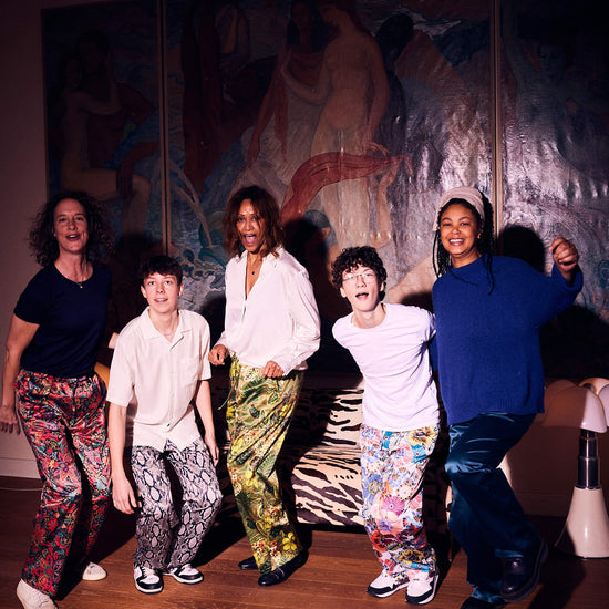 Deep Sean Satinhose Pyjama Style Fashion