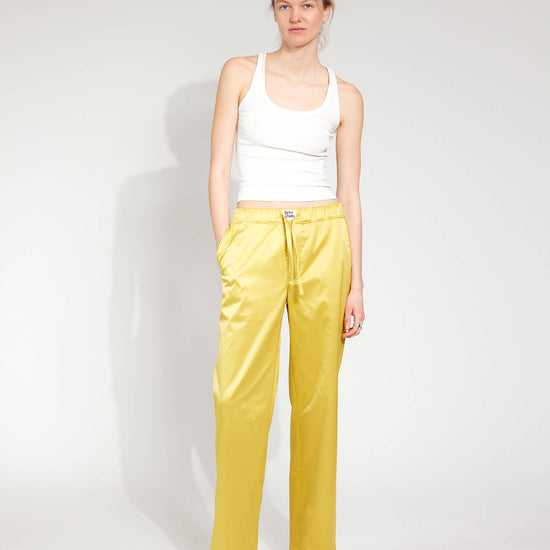 Gold & Glitter Satinhose Damen und Herren