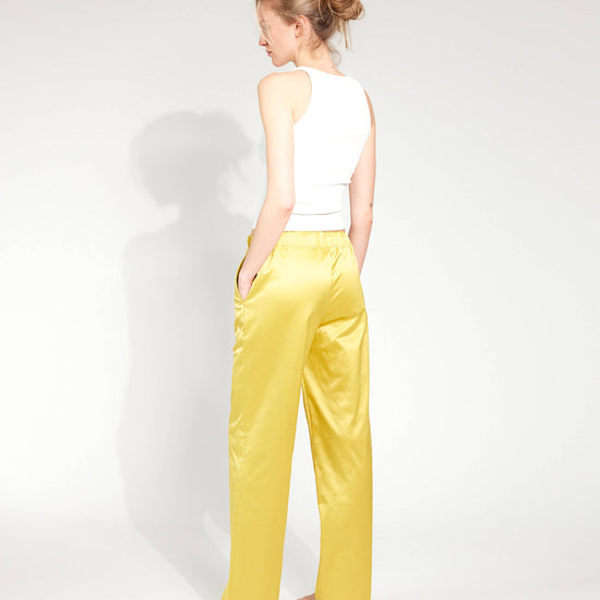 Gold & Glitter Weite Stoffhose Damen und Herren