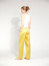 Gold & Glitter Weite Stoffhose Damen und Herren