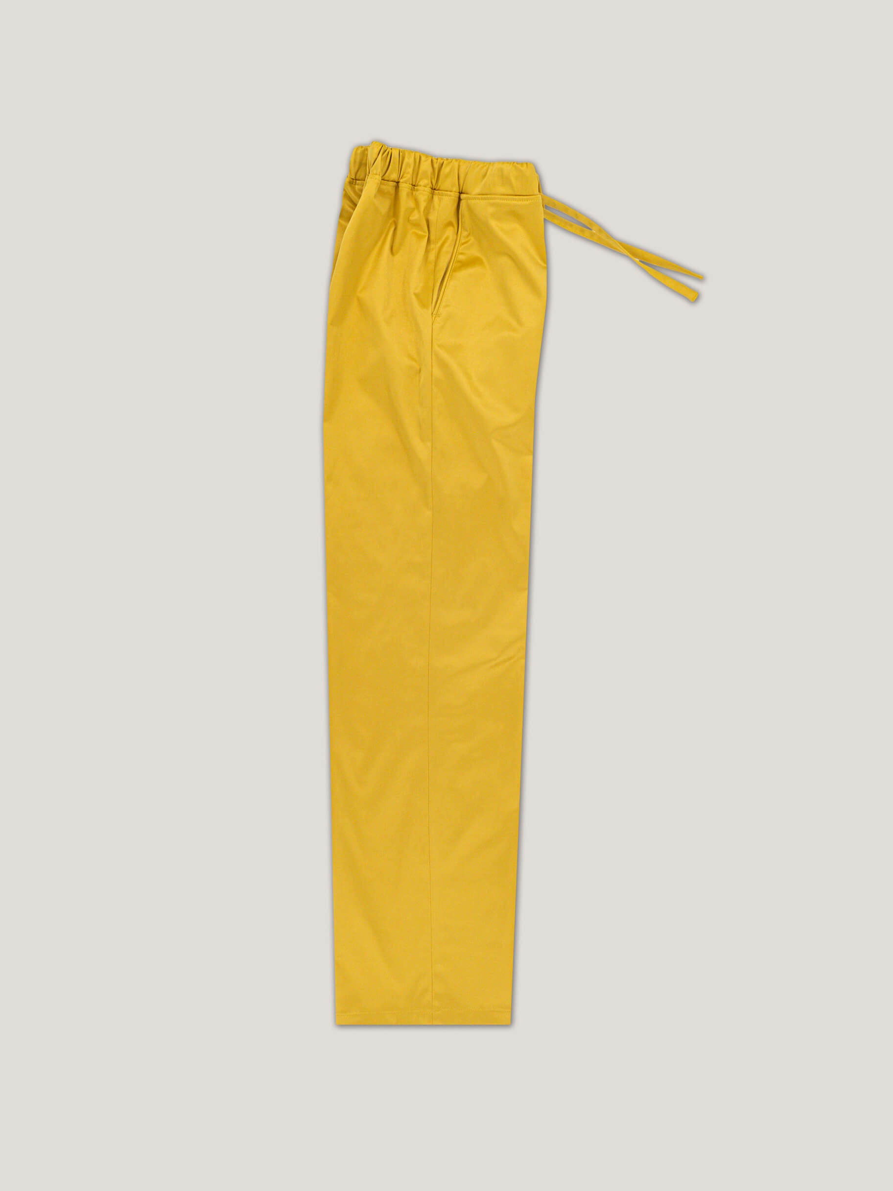 Gold & Glitter Satinhose für Streetwear