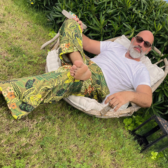 Quincy Jungle Casualstyle Satinhose