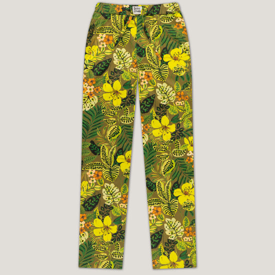 Quincy Jungle Satinhose Damen und Herren