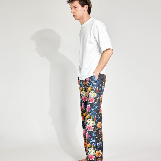 Night Blossom Pyjama Style Hose