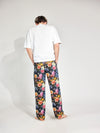 Night Blossom Bunte Baumwollhose Damen und Herren
