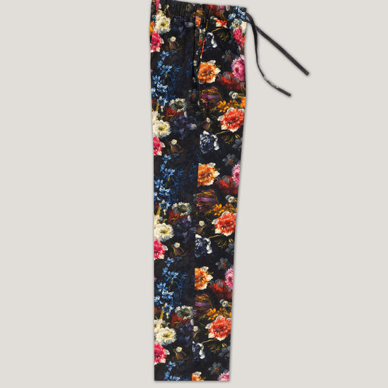 Night Blossom Bootcut Fit Baumwollhose
