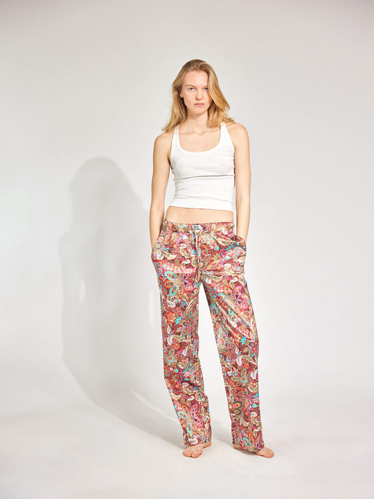 Paisley Park Satinhose Damen und Herren