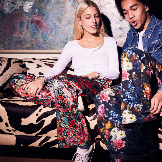 Power Paisley Casualstyle Satinhose