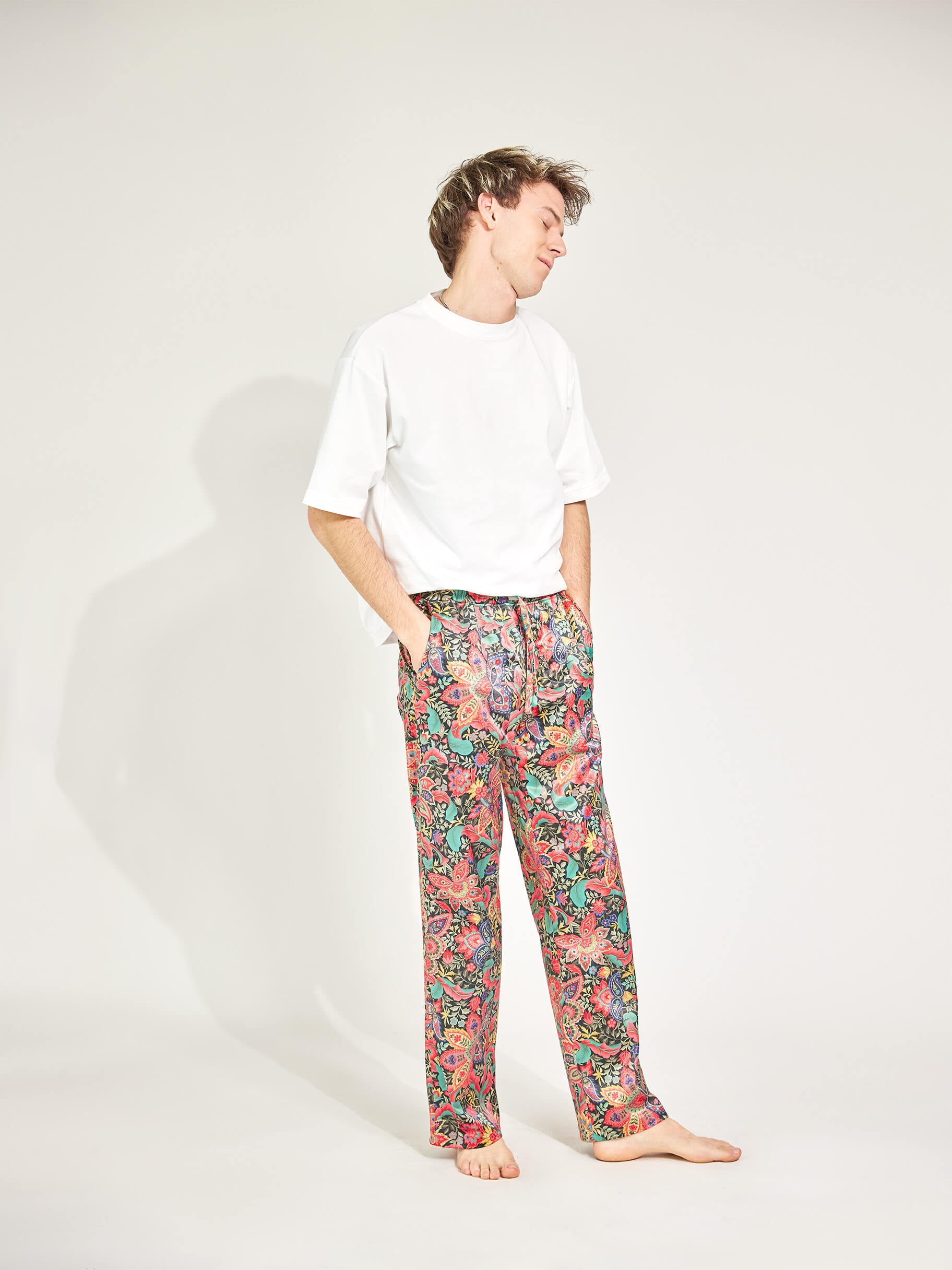 Power Paisley Designer Hose Damen und Herren