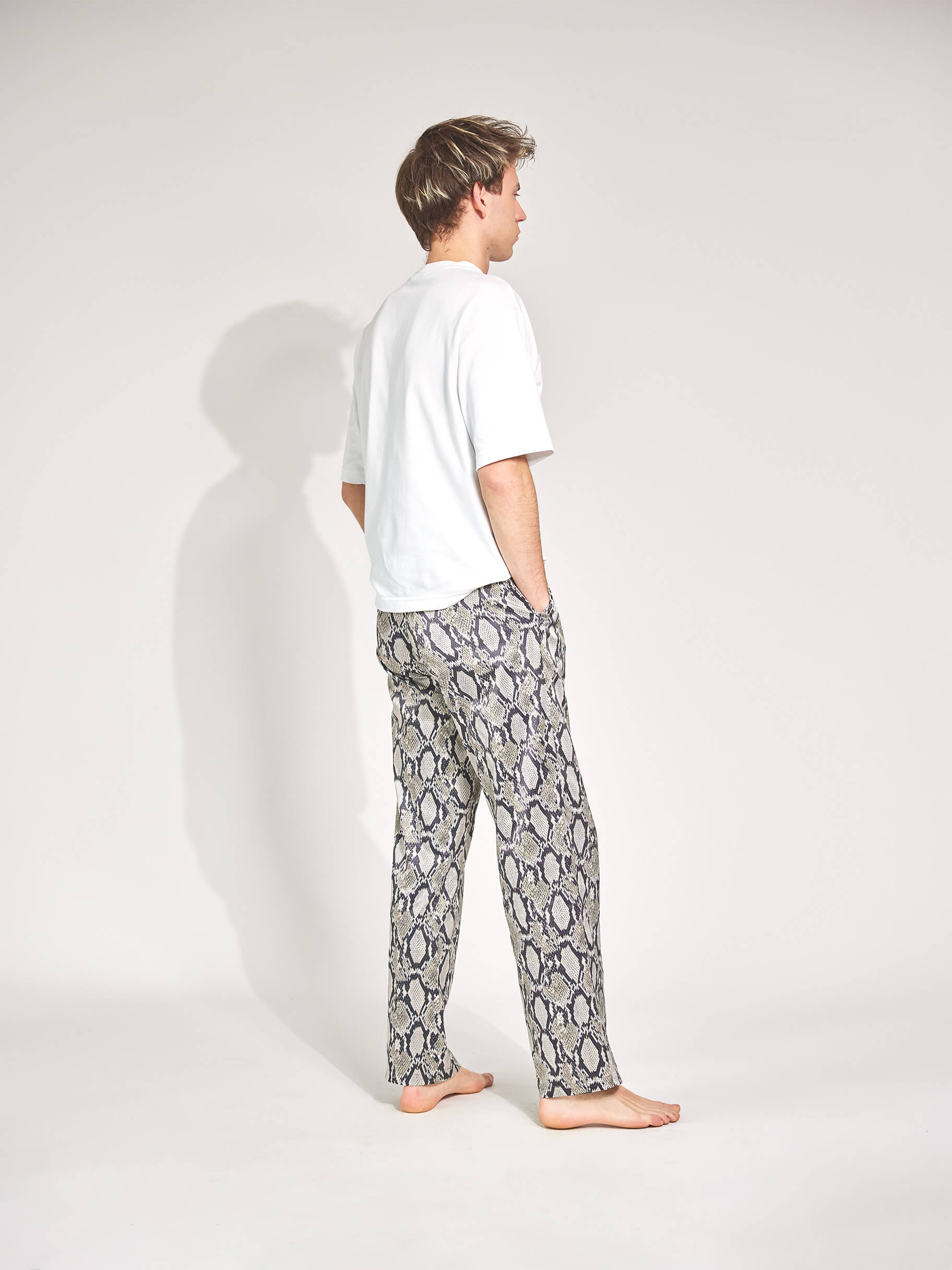 Snake Plissken Satinhose Bootcut Fit